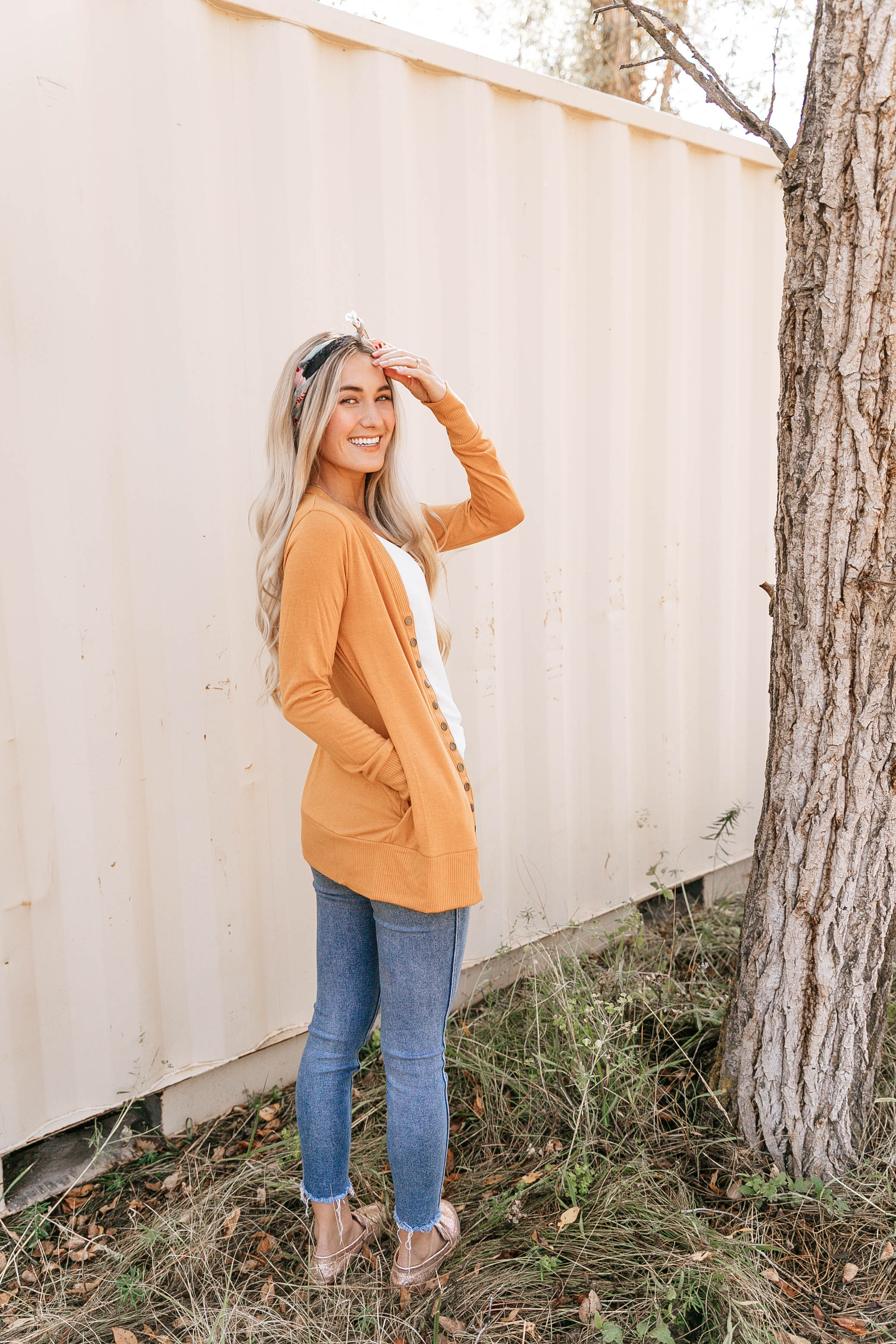 Duster Button Cardigan